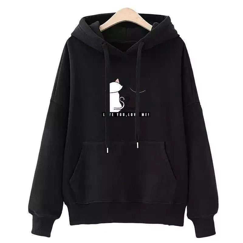 Top Suelto Coreano de Moda Grueso Plus Terciopelo